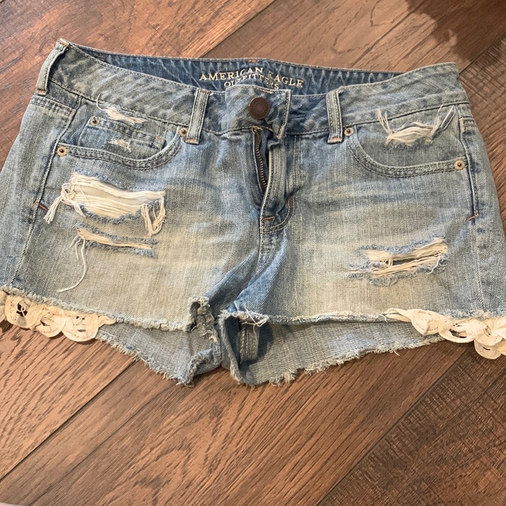 American Eagle jean shorts